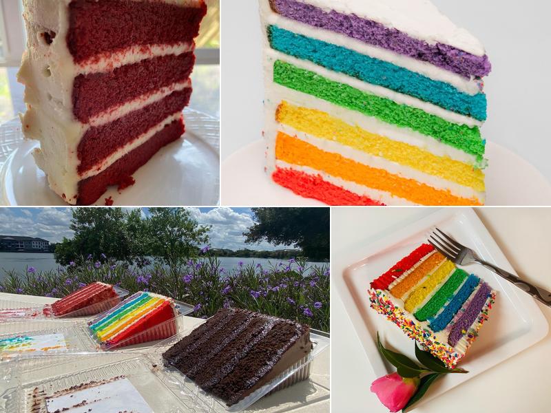 Buddy V's Cake Slice