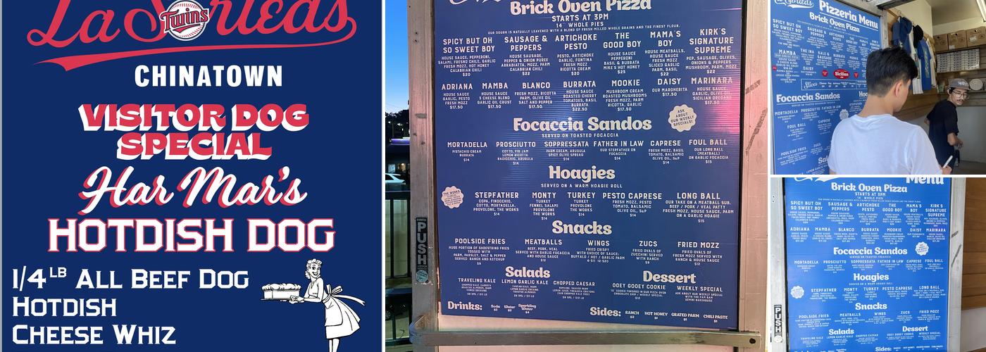 LaSorted's Pizza Menu