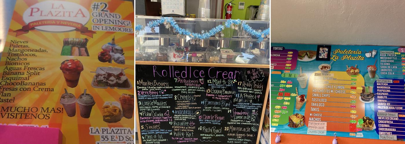 Paleteria y helados magic Menu