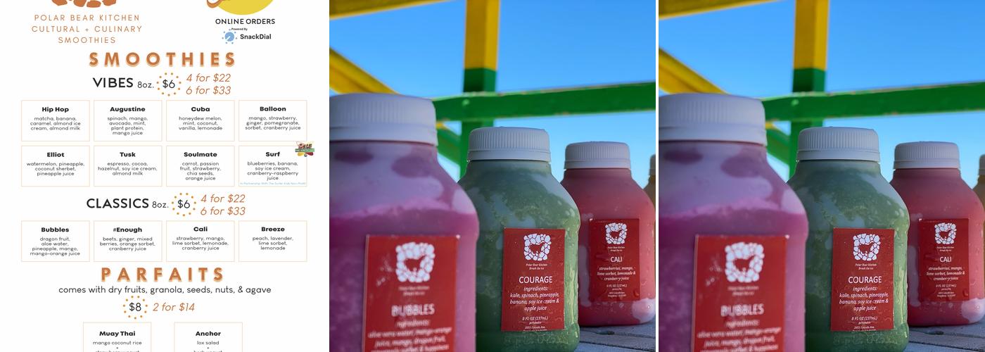 Polar Bear Kitchen Menu