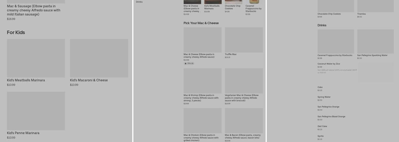 L.A. Mac Menu