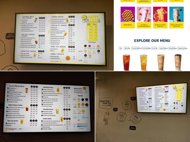 Happy Lemon Greenwood Village Menu