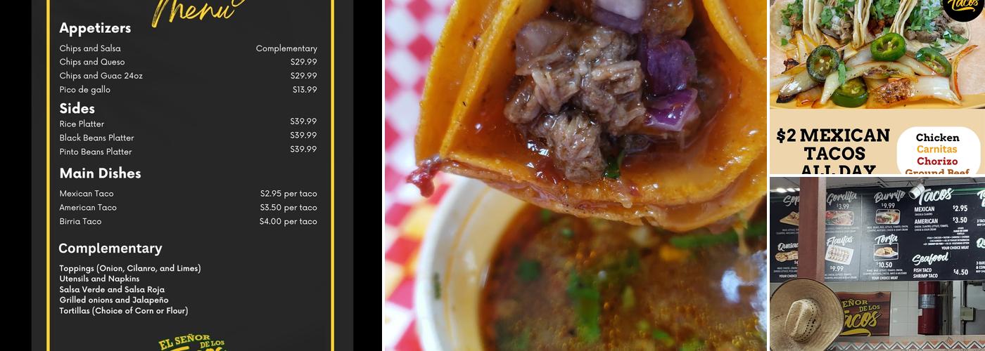 El Senor de los Tacos Menu