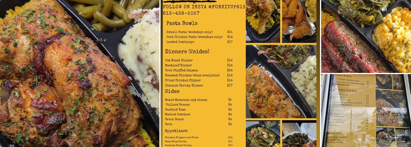 Fork It Up 813 Menu