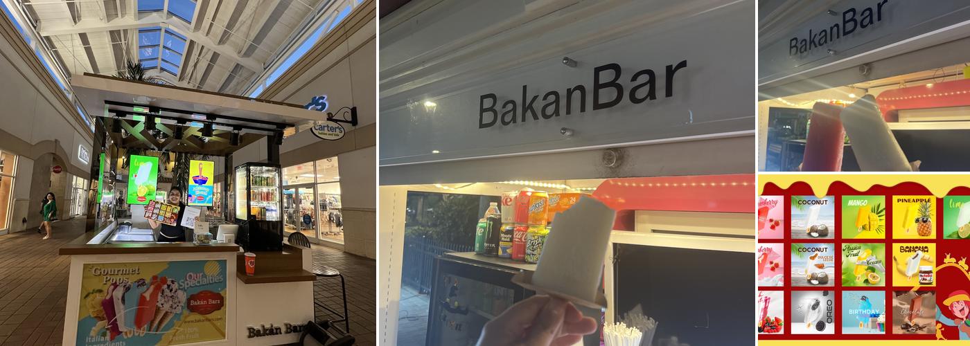 Bakanbars - kiosks (at Orlando International Premium Outlets)