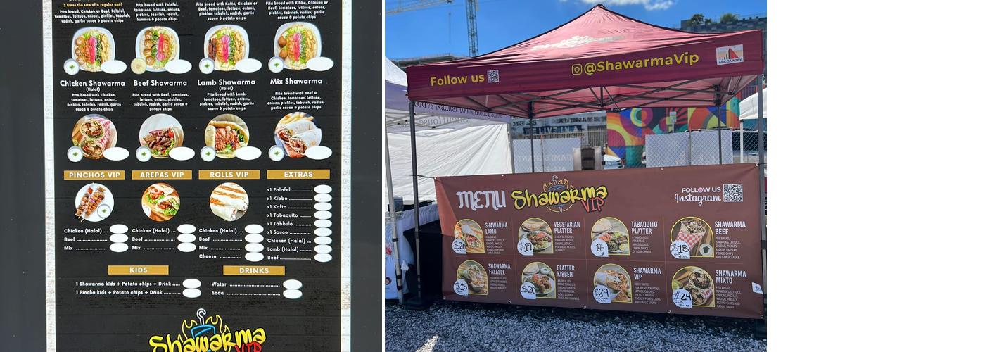 Shawarmavip Menu