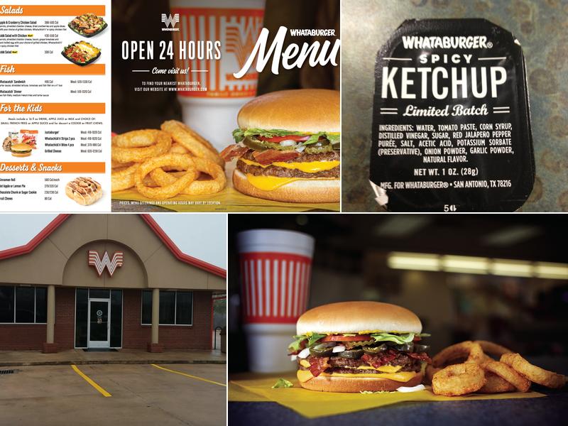 Whataburger Menu