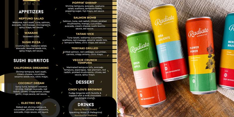 Sushi Burrito Miami Menu