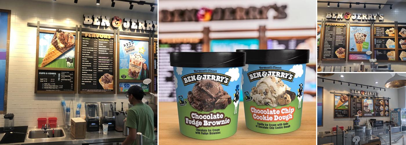 Ben & Jerry’s Menu