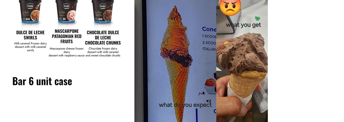 Freddo Midtown Menu