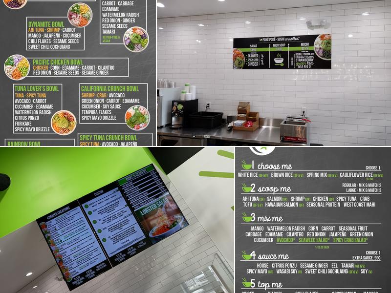 Poke Poke - Sushi Unrolled Menu