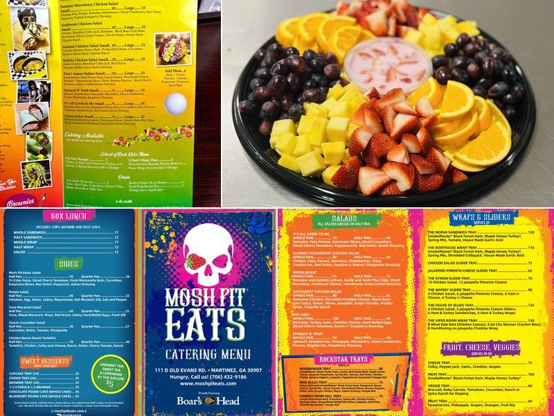 MoSH PiT Eats Menu
