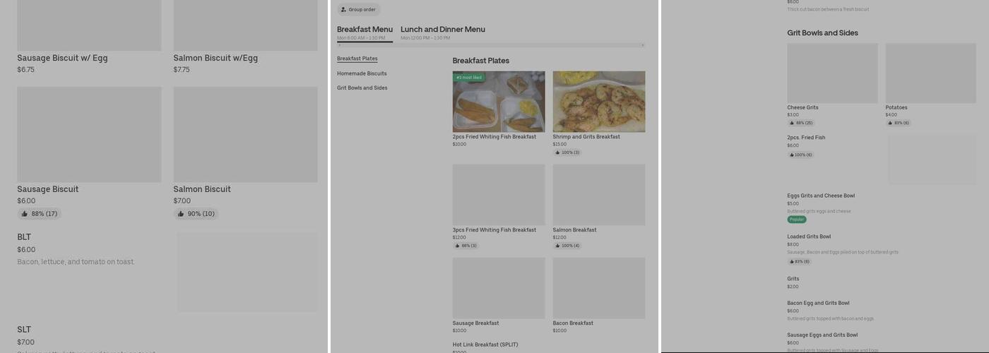 JB Catering LLC Menu