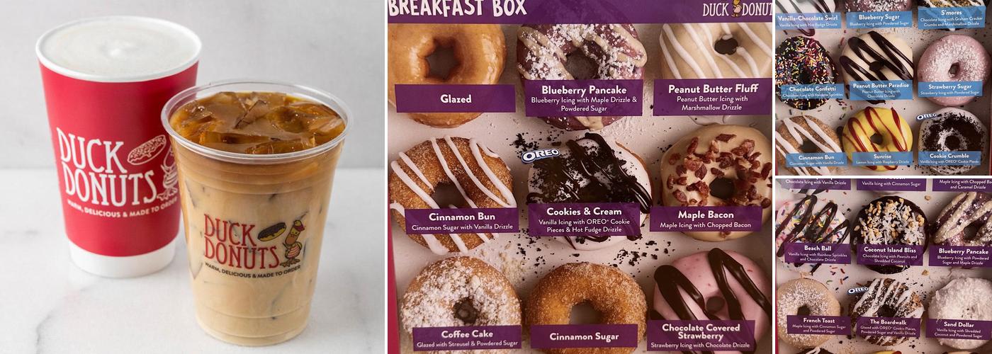 Duck Donuts Menu