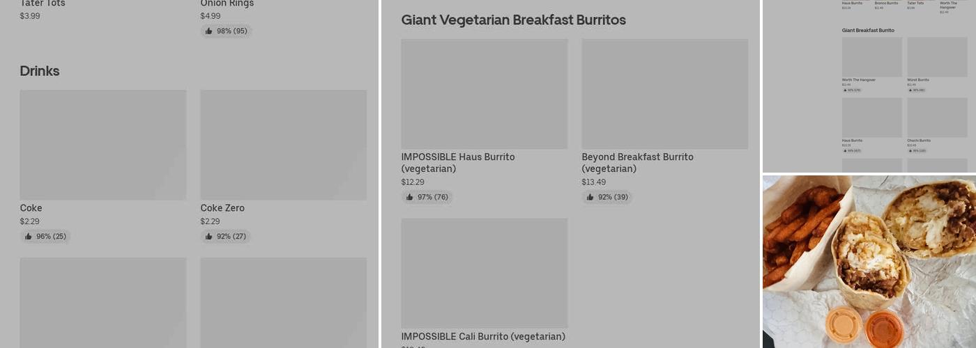 Bad Ass Breakfast Burritos Avondale Menu