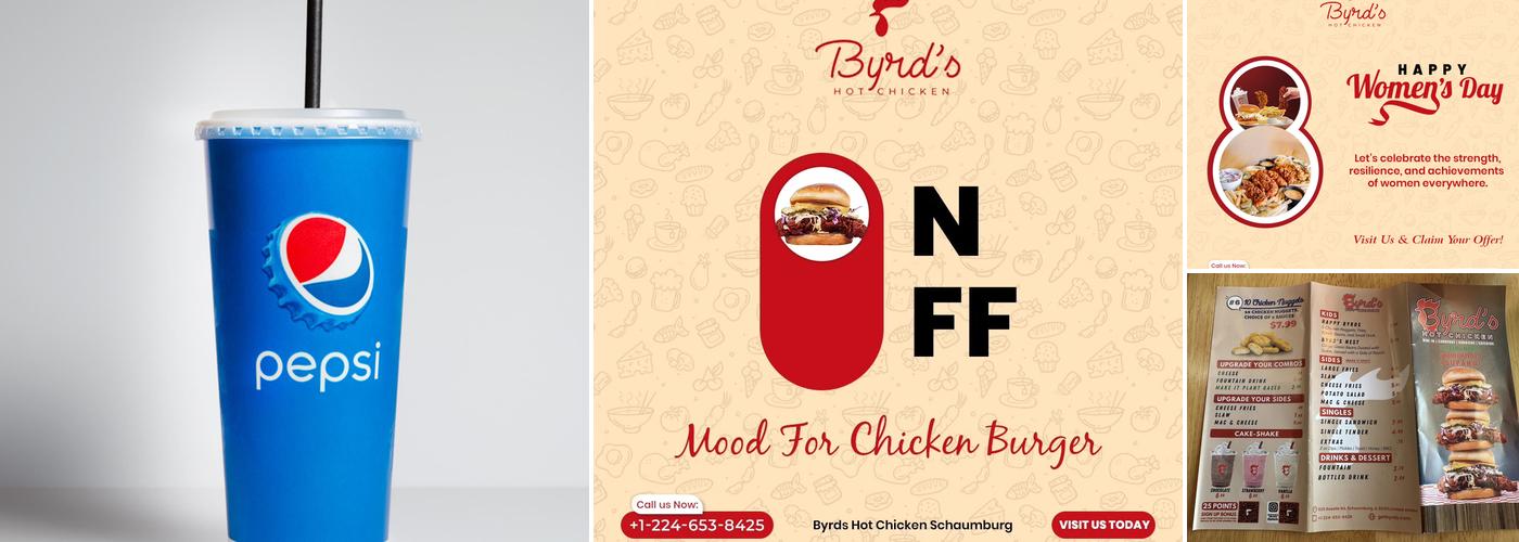 Byrd's Hot Chicken Menu