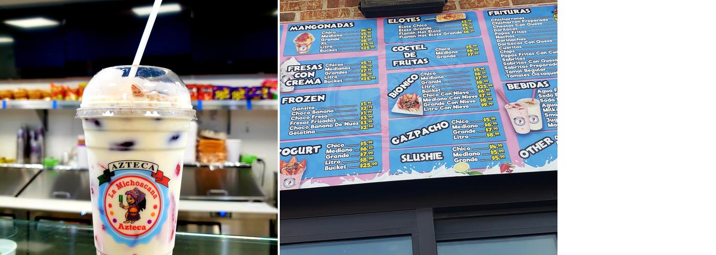 La Michoacana Azteca #3 Menu