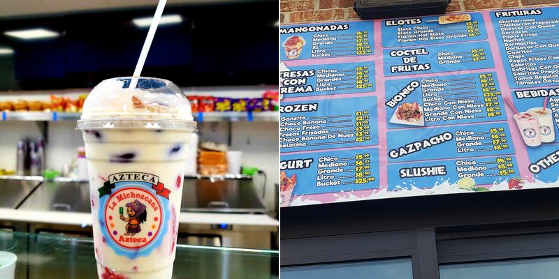 La Michoacana Azteca #3 Menu