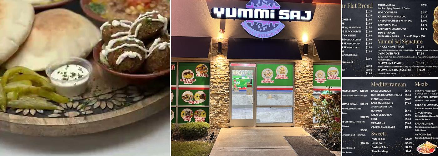 Yummi Saj Menu