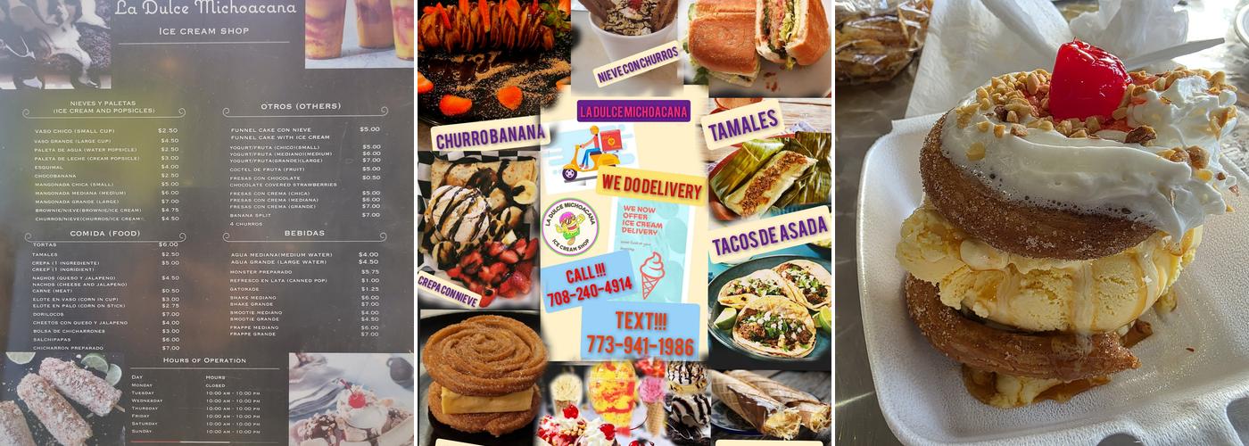 La Dulce Michoacana Menu