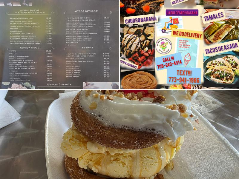 La Dulce Michoacana Menu