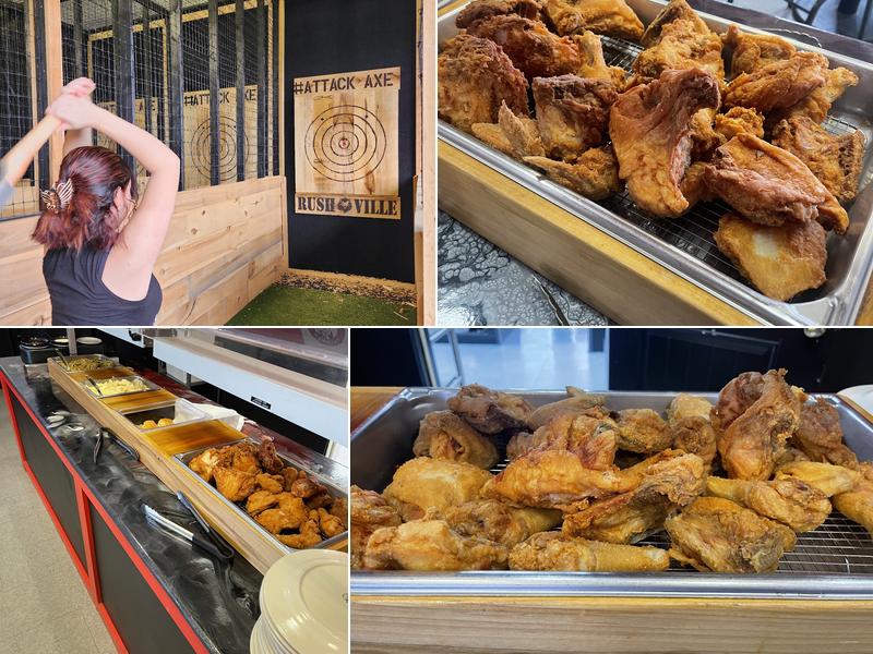 The Garage - Chicken & Axe Throwing