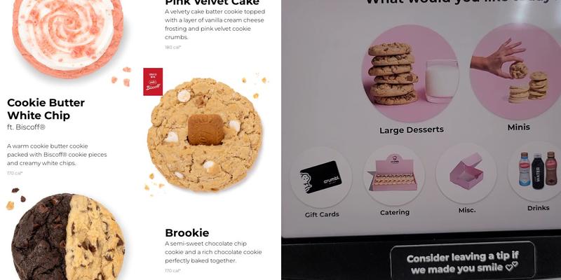 Crumbl Cookies - Davenport Menu