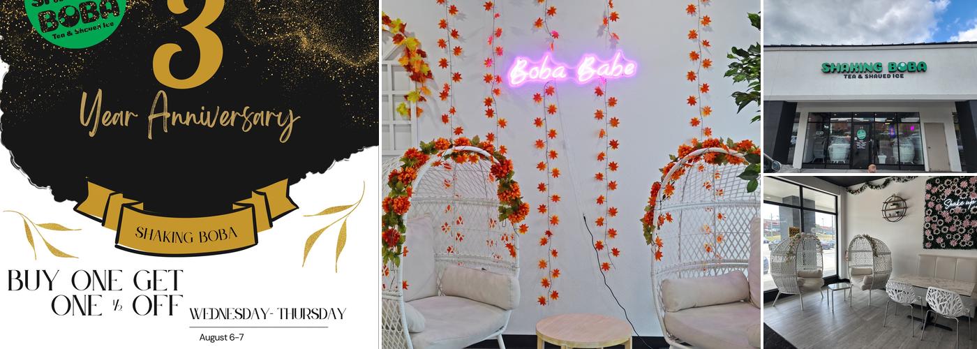 Shaking boba