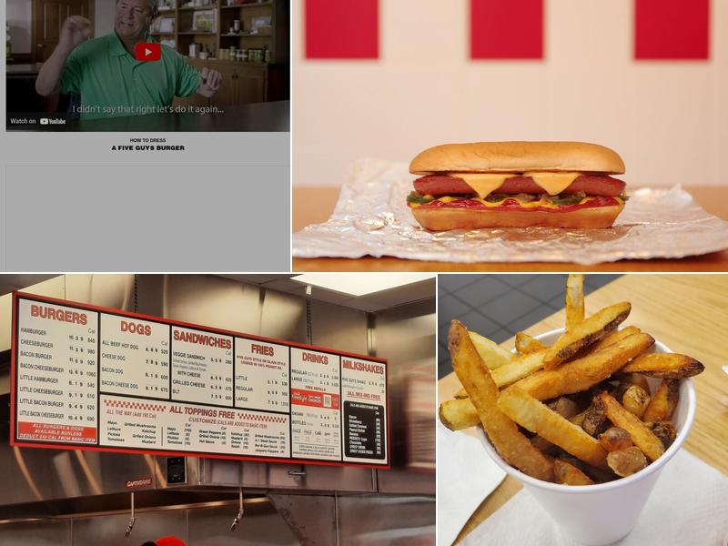 Five Guys Menu