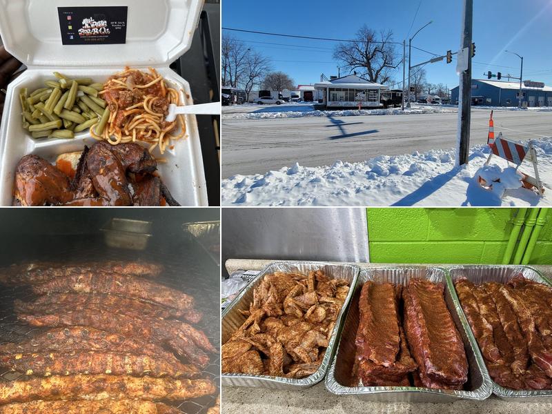 1st Base BBQ 189 W 11th St, Waterloo