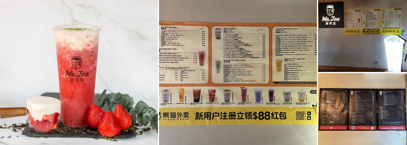Mr. Tea Menu