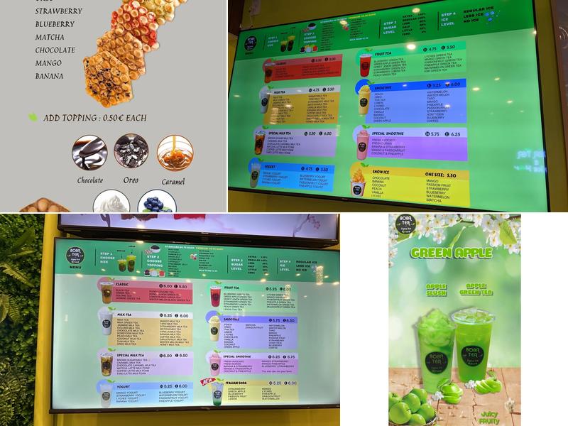 Boba Tea & Snow Ice House Menu