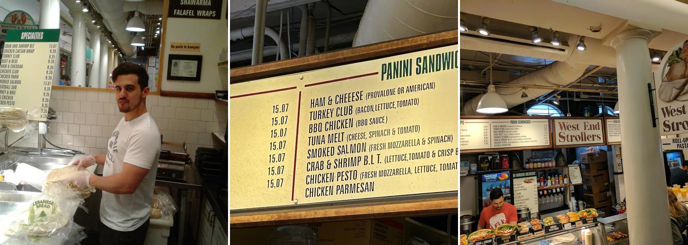 West End Strollers Menu