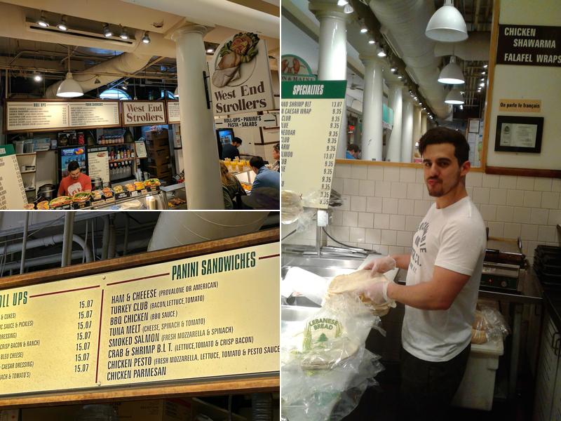 West End Strollers Menu