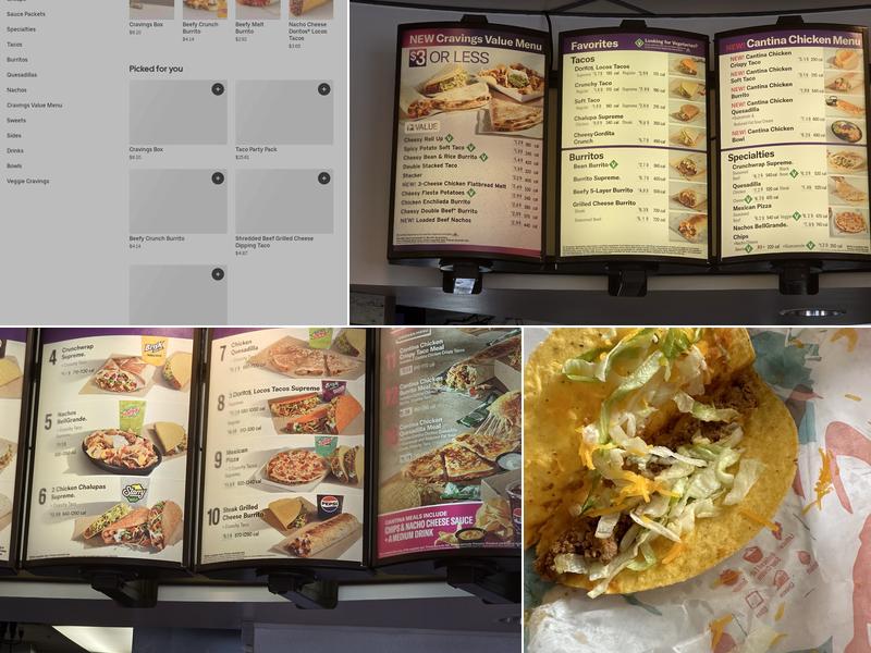 Taco Bell Menu