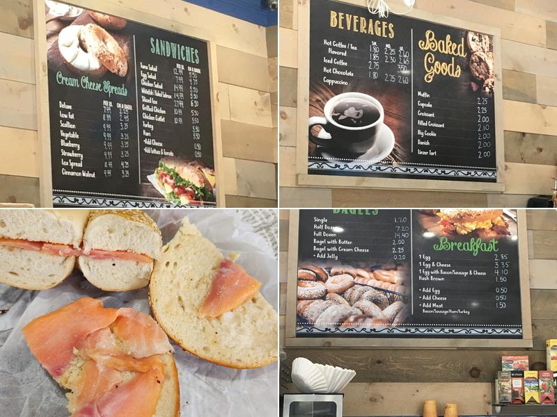 Tulip Bagels Menu