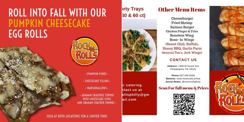 Rock N Rolls (In Food Nest - Ghost Kitchen) Menu