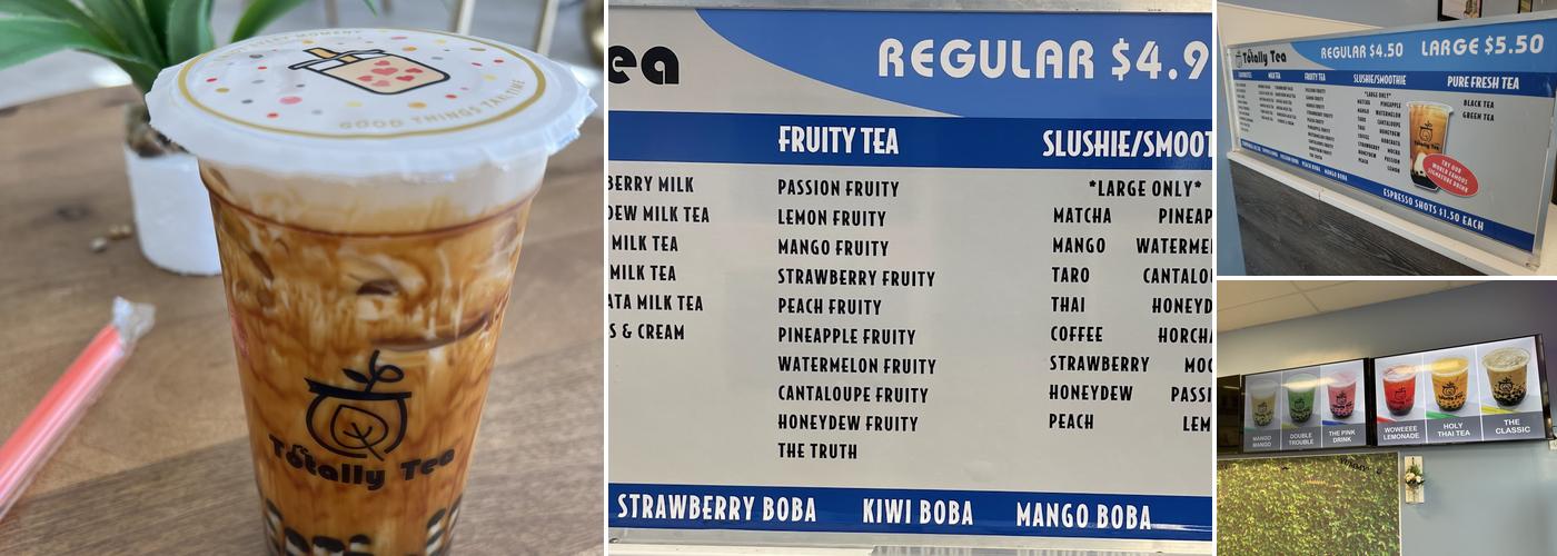 Totally Tea Menu