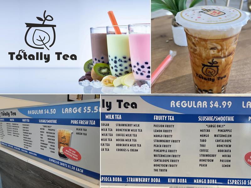 Totally Tea Menu