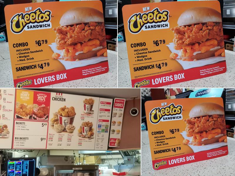 KFC Menu