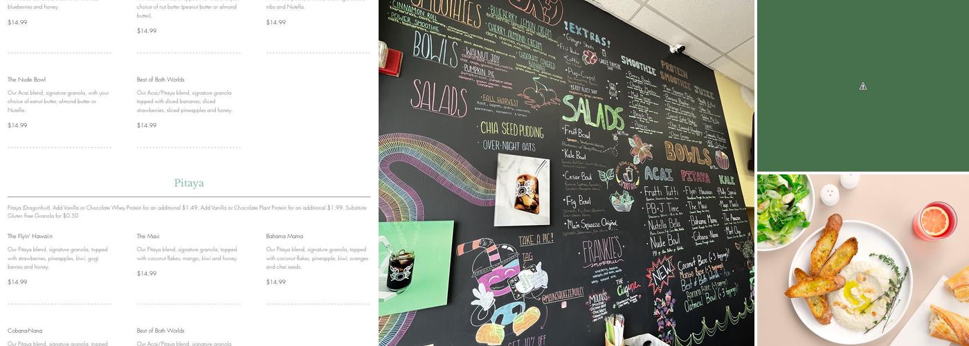 Main Squeeze Philly Menu