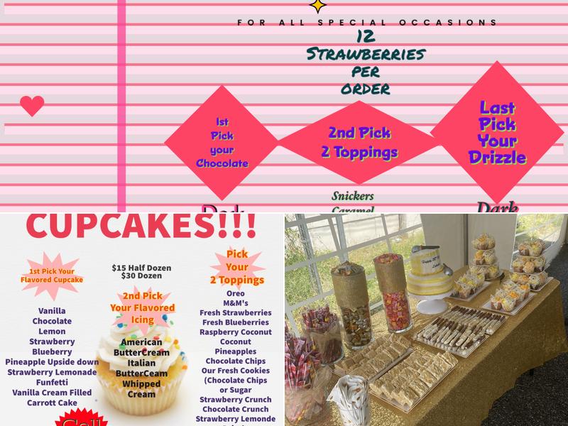 Cake on you bakery Menu