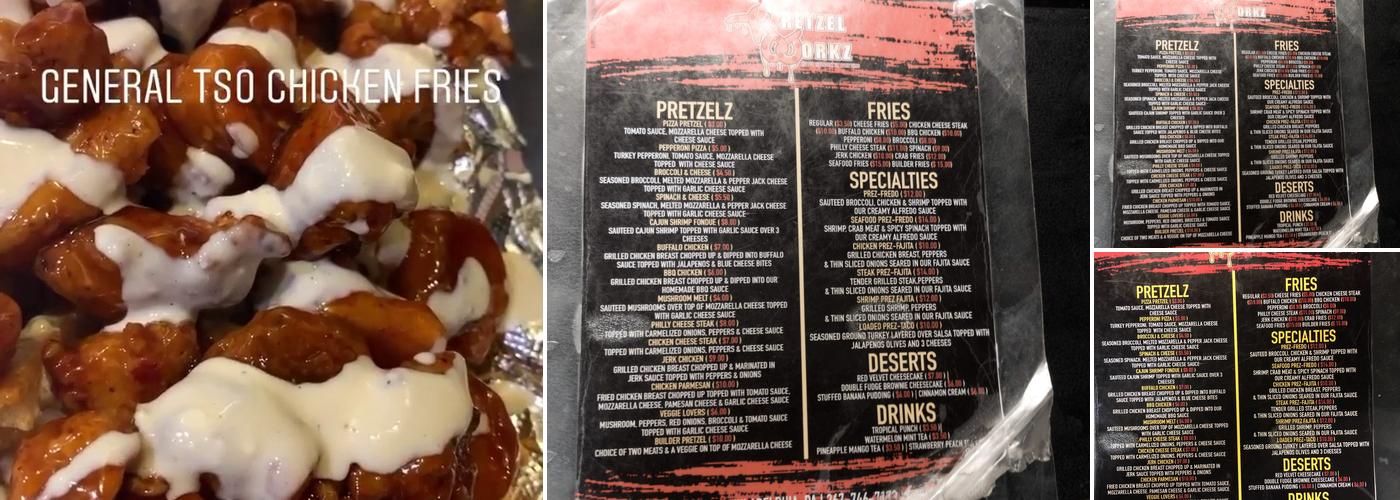 Pretzel Workz Menu
