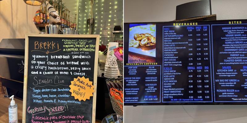 Balanced Bean Coffee Co Menu