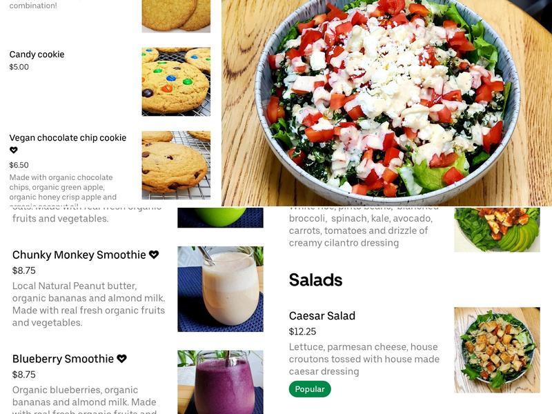 Four Seasons Kitchen Menu