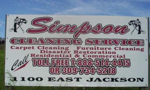 Simpson Cleaning 1100 E Jackson Ave, Monmouth Illinois 61462