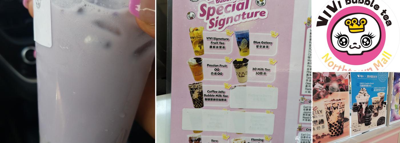 ViVi Bubble Tea Menu