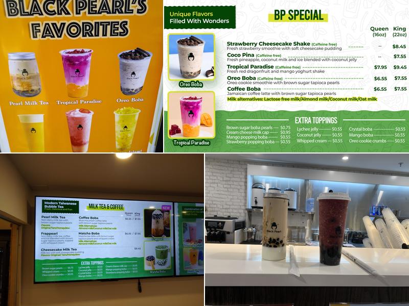 Black Pearl Bubble Tea (Stamford) Menu