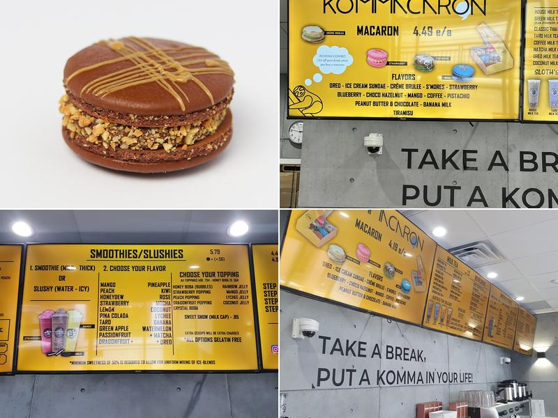 Komma Tea - Short Pump Menu