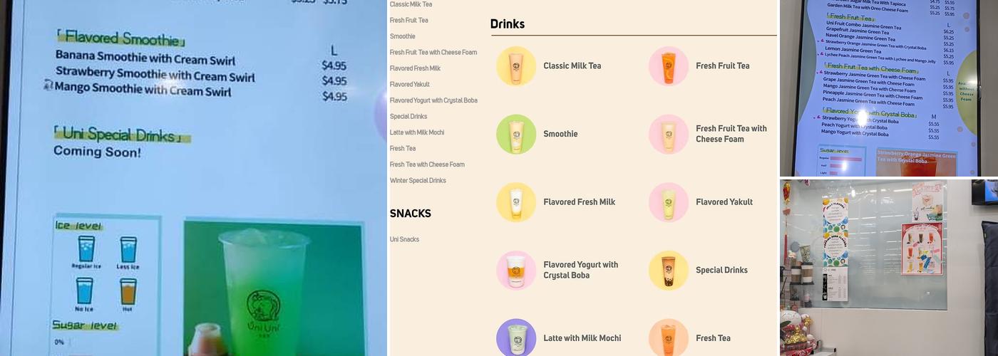 Uni Uni (INSIDE H-E-B plus!) Menu